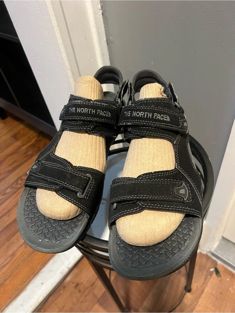 The North Face Black Men's Adjustable Outdoor Sandals size 10